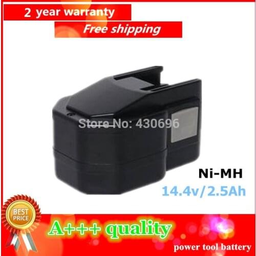New 14.4V 2.5Ah Ni-MH Replacement Power Tool Battery for AEG BBM 14 STX,BBS 14 KX RAPTOR,BBS 14 X RAPTOR