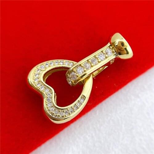 Wholesale DIY Natural Stones Beads Jewelry Making Accessories Silver/Gold/Rose Gold Metal Connector Clasps Findings