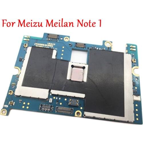 Full Work Unlock Mobile Electronic Panel Motherboard Circuits Flex Cable For Meizu Meilan M1 note1 note 1 MB Plate