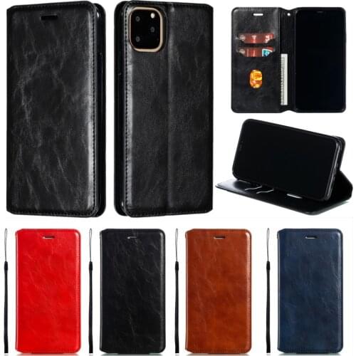 Luxury Men Leather Flip Case For iPhone 11 Pro XS Max XR X 8 7 6 6S Plus SE 2020 PU Fashion Mens Wallet Phone Cover Bags Coque