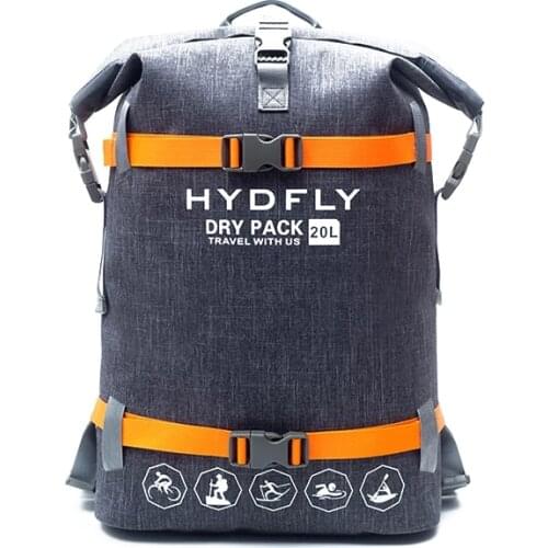 HYDFLY 20L 600D TPU Sport Beach Waterproof Dry Backpack Bag For Water Proof Swim Camping Drifting Bag Backpack