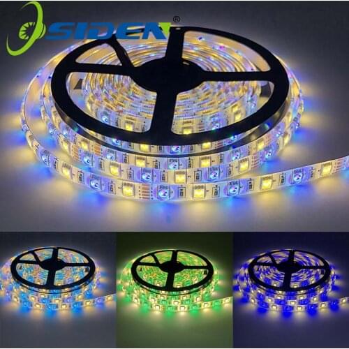 LED Strip Light 5050 RGBW RGBWW DC12V 60 LED/m IP20 IP65 RGB warm white Flexible LED Light 5m/lot Better Than Smd3528 5630 5730