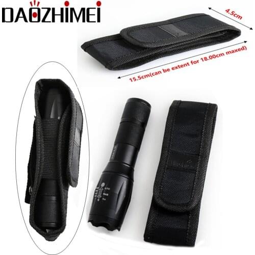 1/5/10pcs New Nylon Holster For C8T6 501B 502B LED Portable Flashlight Torch Pouch