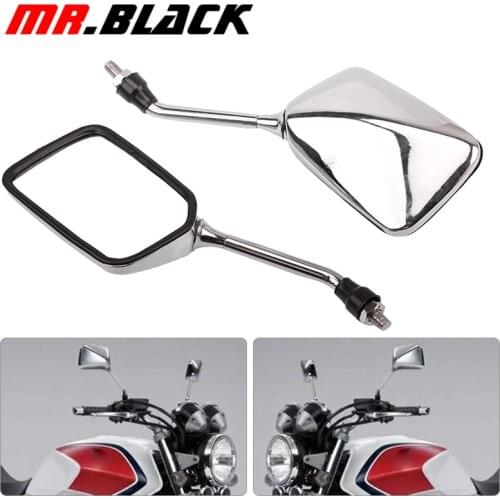 10MM Motorcycle High quality Metal Rearview mirror For Honda Hornet 250 600 900 Jade VT250 CB-1 CB400 SF CB600 CB750 CB1300