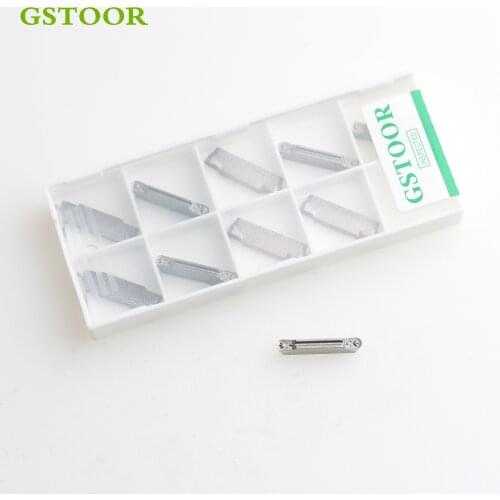 10PCS MRMN200-G MRMN300-M MRMN400-M GH01 CNC Turning Tools Groove Carbide Inserts Lathe Cutter Cutting Groovin For Aluminum
