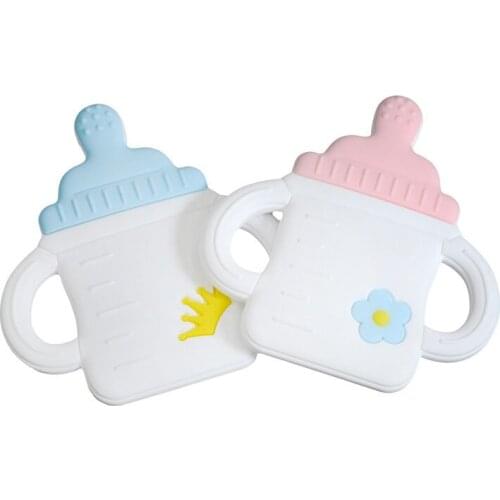 Baby Teether Silicone 10PC Simulation DIY Pacifier Baby Molar Toy Baby Teething Product Accessories For Pacifier Chains BPA Free