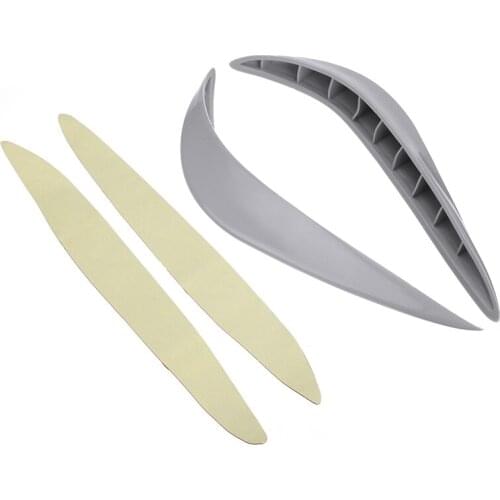2pcs/set Carbon Fiber Car Corner Edge Guard Strip Scratch Protector Anti-collision Corner Bumper Protective Strip Car Styling