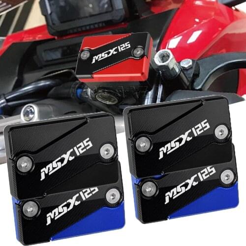 Motorcycle Accessories Front Brake Clutch Cylinder Fluid Reservoir Cover Cap For HONDA MSX 125 Grom/SF 2013-2020 2019 MSX125