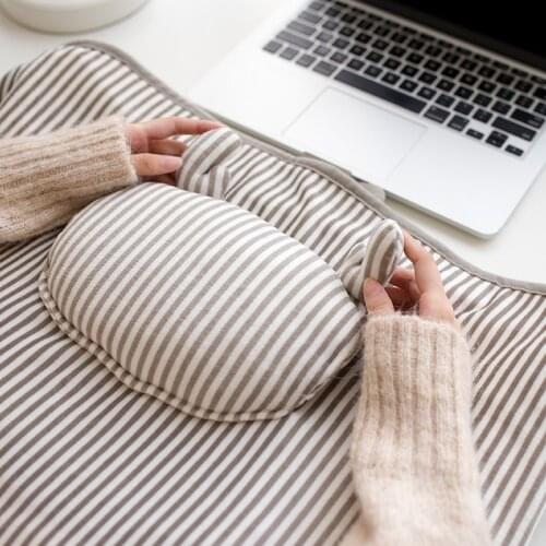 USB Electric Heating Blanket Winter Warmer Heating Blanket Home Office Back Knee Warmer Portable Soft Lamb Wool Blanket 72*115CM