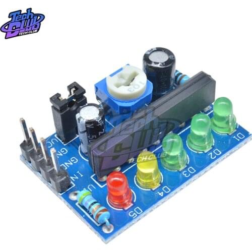 KA2284 3.5V-12V Audio Level Indicator Power Level Indicator Level Indicating Module Controller AC DC Pcb Board