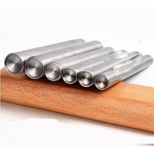 6/7/8/9/10/12/15mm Double-sided Rivet Mounting Installation Tools Leather DIY Punching Drill