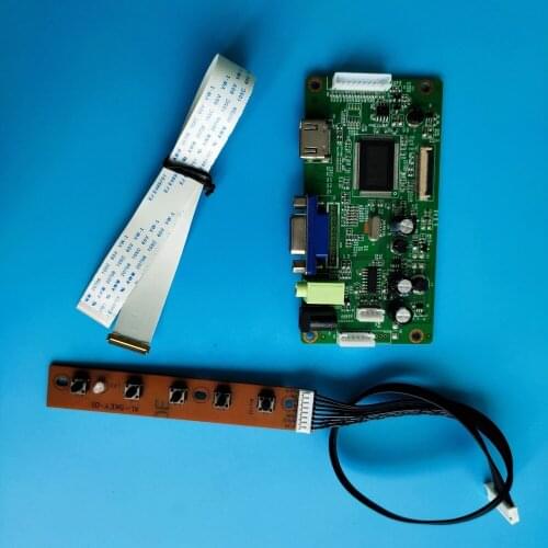 Kit for LP156WF6-SPB1/LP156WF6-SPP2 HDMI VGA SCREEN 1920x1080 DRIVER LED LCD 15.6" EDP Controller board panel display 30pin