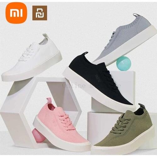 Xiaomi Youpin FREETIE Running Casual Sneakers Shoes for Smart Outdoor Sporting Shoes Lightweight Breathable Knitting Sneakers