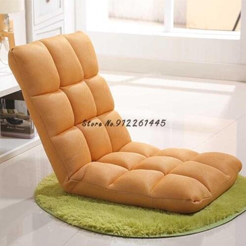 Lazy Sofa Tatami Foldable Single Small Sofa Bed Backrest Computer Chair Floor Sofa