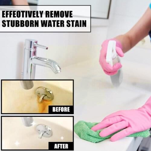 Multi-functional Water Stain Removing Spray Detergent Cleaner Bathroom Kitchen Decontamination Cleaning Foam Spray Househol Y1J7