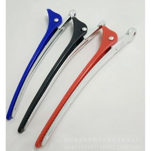 Fashion Hot Hair clip Aluminum Plastic Professional Hairdressing Cutting Salon Styling tools Section Hair Clips