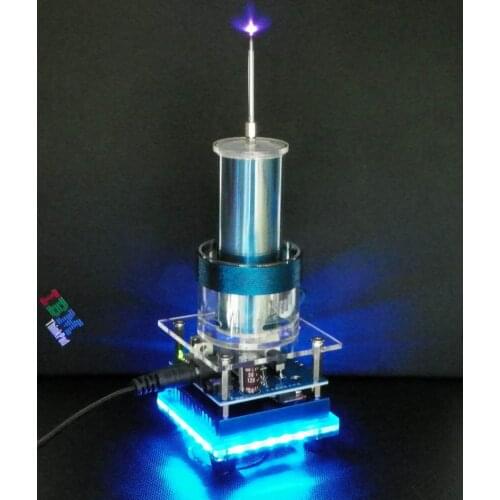 Music Tesla Coil Red/ Blue Color Bluetooth Version