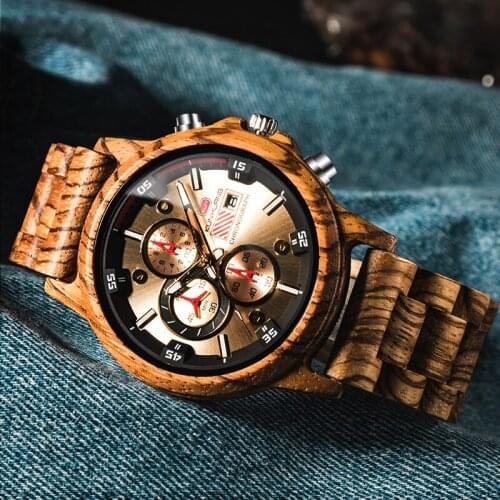 ONOLA Wooden Clock