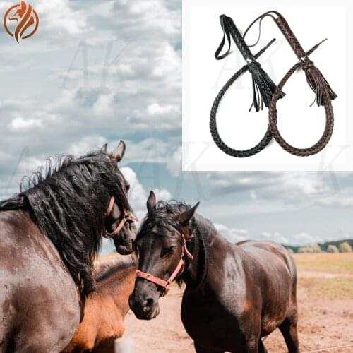 Horse Equipment Caballos Whip Horse Racing Game Riding Whips for Horse Racing Genuine Leather Equestrian Horse Whip Riding Crop