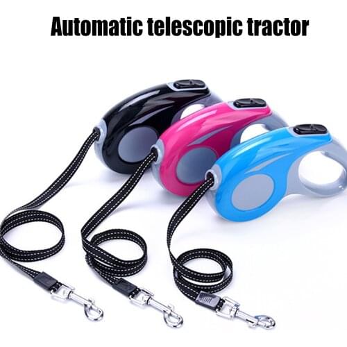 Dog Leash Automatic Telescopic Tractor Medium Small Dogs Cat Leash Pet Products Convenient And User-Friendly поводок для собак