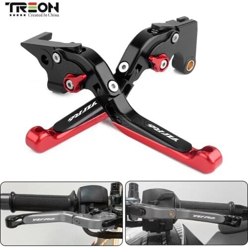 For Yamaha YZF R6 2005-2013 2014 2015 2016 Motorcycles Adjustable Levers CNC Aluminum Foldable Extendable Brake Clutch Levers