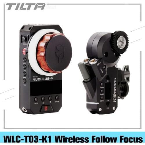 TILTA WLC-T03-K1 Nucleus-M Wireless Follow Focus Lens Zoom Control Fiz Hand Unit Motor 350M Transmission With Battery