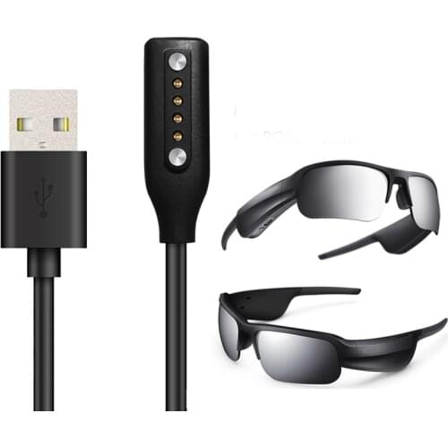 USB Charger Adapter Magnetic Charging Cable Power Charge Cord for Bose Frames Alto S/M M/L Rondo Soprano Tenor Audio Sunglasses