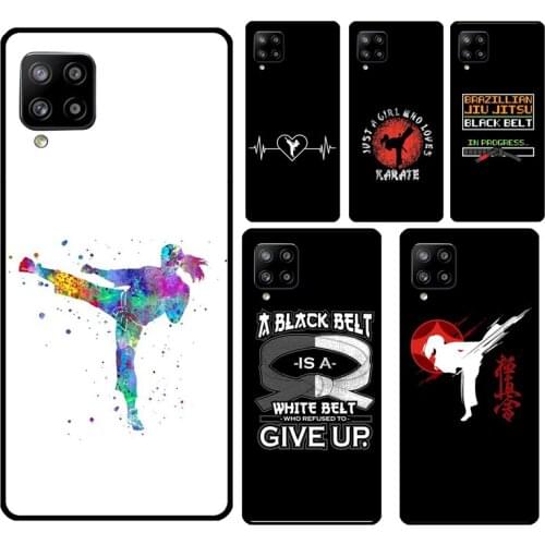 Karate Girl Japan Martial Case For Samsung A12 A32 A42 A52 A72 A71 A51 A41 A31 A11 A70 A50 A40 A30S A02S A20e A21S