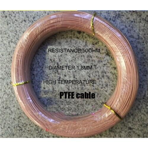 10M/20M Shielded wire RG178 RF coaxial cable RG-178 cable Wires Antenna 50ohm PTFE SFF50-1.0-1 Cable for SDI