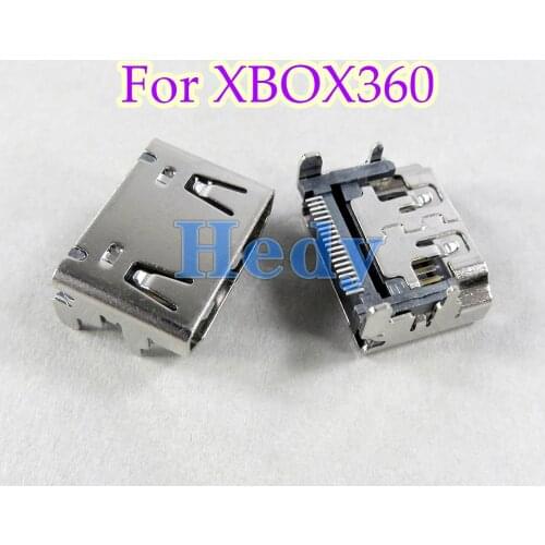 4PCS HDMI-compatible Port Socket Interface Connector for XBOX360 XBOX 360 Slim internal replacement High quality