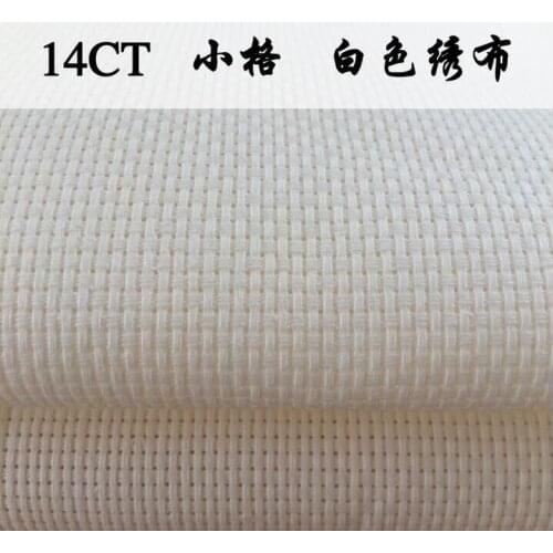 4CT white Embroidery 150X100cm Aida Cloth Good Quality,Cross Stitch Fabric Aida Cloth Canvas White Best Quality