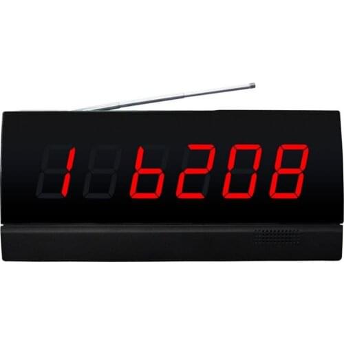 SINGCALL Wireless Pager System, LED Number Display for Hospital APE2100 Fixed Receiver
