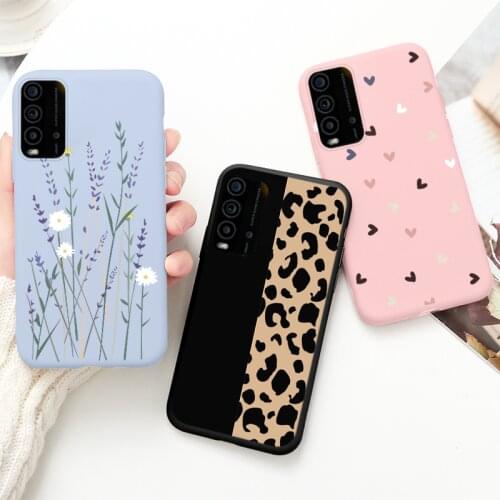 For Xiaomi Redmi 9T Case 6.53" Butterfly Soft Silicone Fundas For Redmi9T 9 T Capa Shockproof Bumper Coque Bags Back Cover 2021