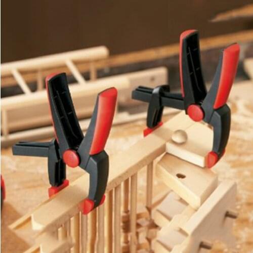 DIY Quick Plastic Spring Ratchet Clamps multitool holder woodworking machine tool holder fixture 103X120X45MM