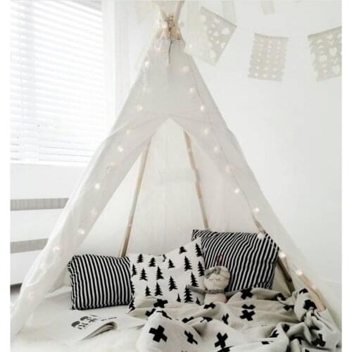 Free Love @pure white kids play tent indian teepee children playhouse children play room teepee
