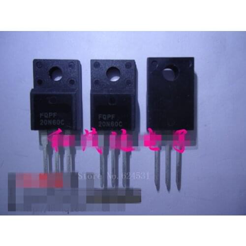 Hot spot 10pcs/lot FCPF20N60 20N60 TO-220F MOSFET 600V 20A in stock