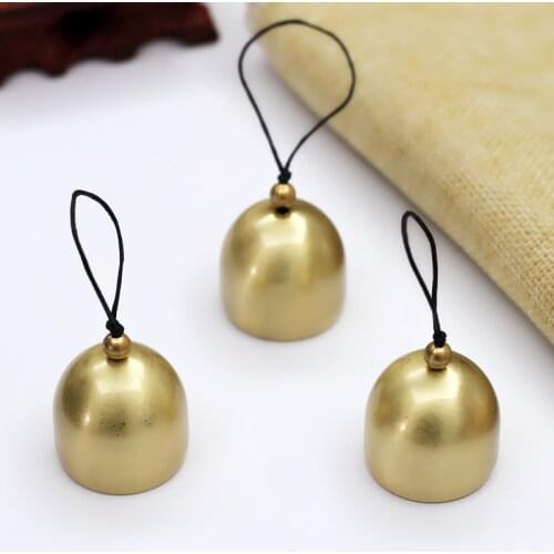 Classic Copper Bells Immortal Wreath Pendant Wind Chimes Accessories Small Bells Handmade Diy Materials Christmas Opening Bells