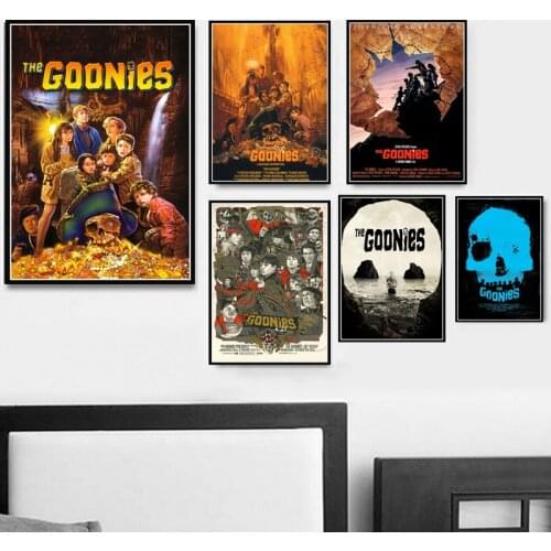 The Goonies Classic Movie Art Poster Canvas Painting Wall Picture Home Decor Posters and Prints картины на стену bilder