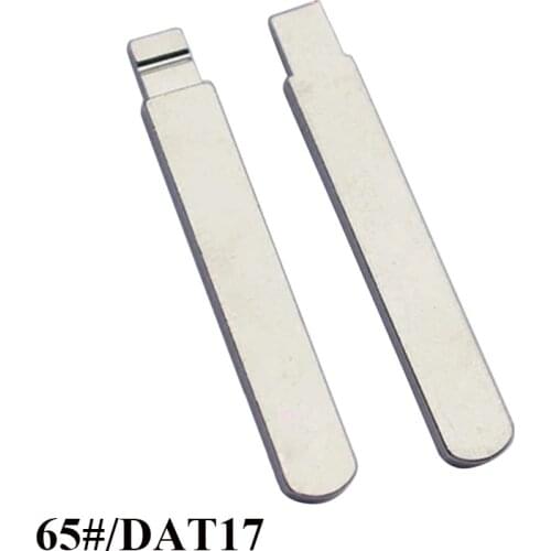 DAT17 key blade universal 65# car key blank KD folding remote key knife Uncut Flip KD Remote Key Blade