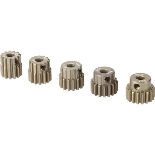 M0.6 3.175mm 13T 14T 15T 16T 17T 0.6 Module Pinion Motor Gear for 1/8 1/10 RC Off-road Buggy Truck Brushed Brushless Motor