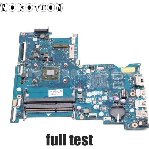 NOKOTION 813969-501 813969-001 Main Board For HP 15-AF Laptop Motherboard ABL51 LA-C781P DDR3 with cpu onboard Full tested