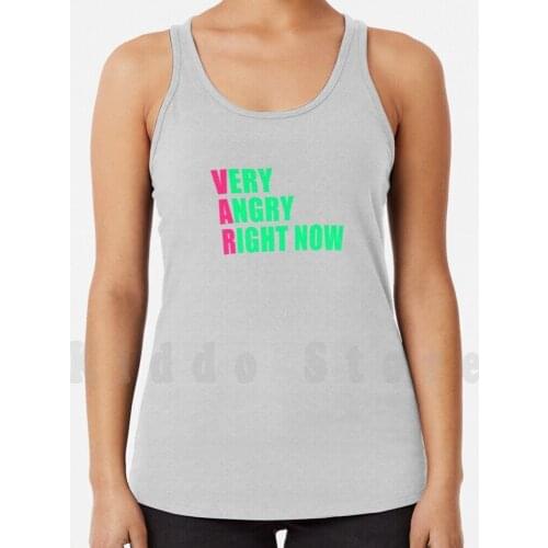 Very Angry Right Now Fpl Design Tank Tops Vest Sleeveless Fpl Fantasy Premier Football Soccer Epl Var