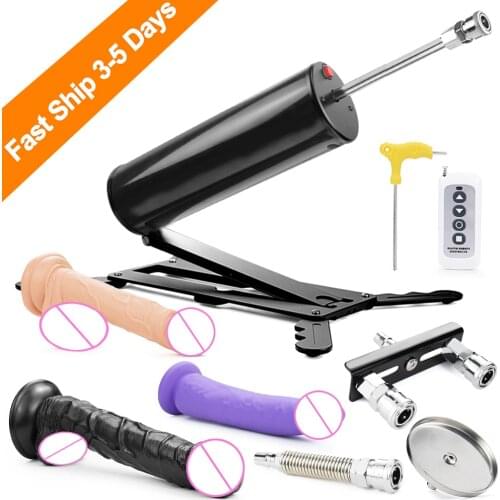 【USA】2021 NEW Huhe Dildos Machine with Stable Base, Automatic Vibrating Sex Machines for Women and Men Couples Erotic Sex Toys
