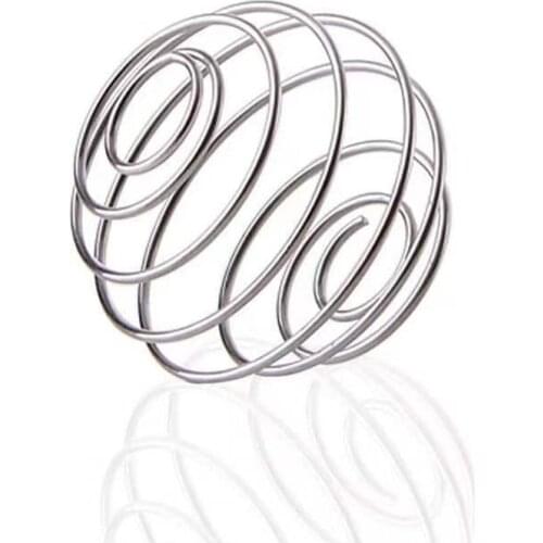 1pc Milkshake Protein Shaker Ball Wire Mixer Mixing Whisk Stainless Steel Spring Balls Mixing Ball kitchen accessories Dropship