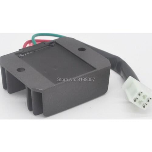 4 Wires Voltage Regulator Rectifier Motorcycle Boat Motor Mercury ATV GY6 50 150cc Scooter Moped JCL NST TAOTAO