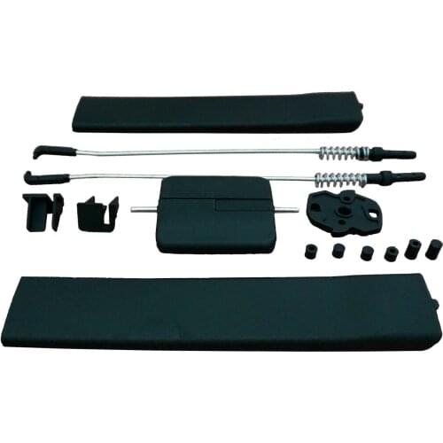 Free Shipping Left Or Right Side Sliding Window Glass Latch Cover Set Repair 7 H0847781B For VW Transporter T5 Multivan caravelle