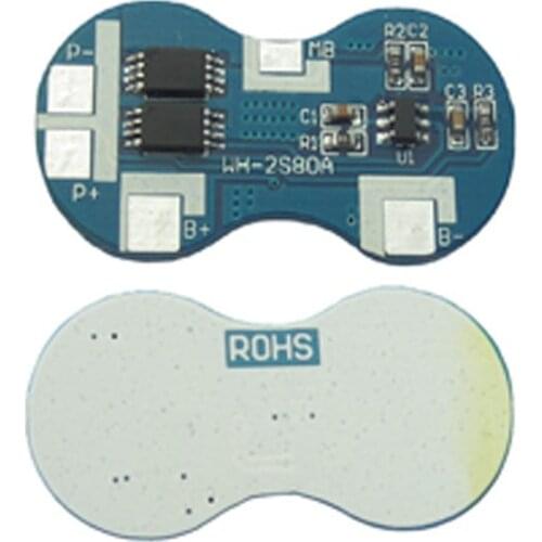 2S 7.4V lithium battery protection plate 4A working current
