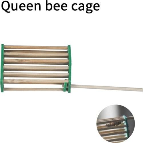 10Pcs Beekeeping Goods Small Bamboo Type Queen Bee Cage Suitable For Honeybee Queen For Beekeeper Tool