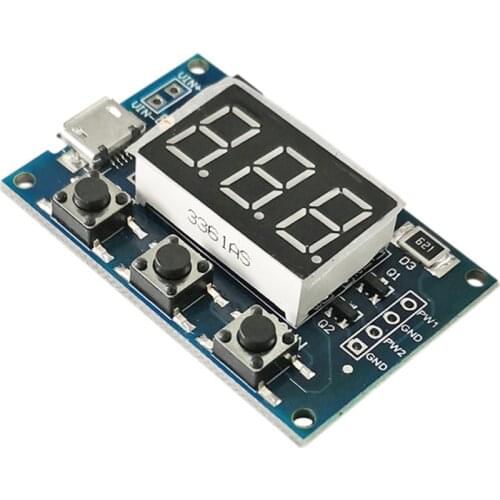 2 PWM pulse frequency duty cycle adjustable module square wave rectangular wave signal generator stepping drive