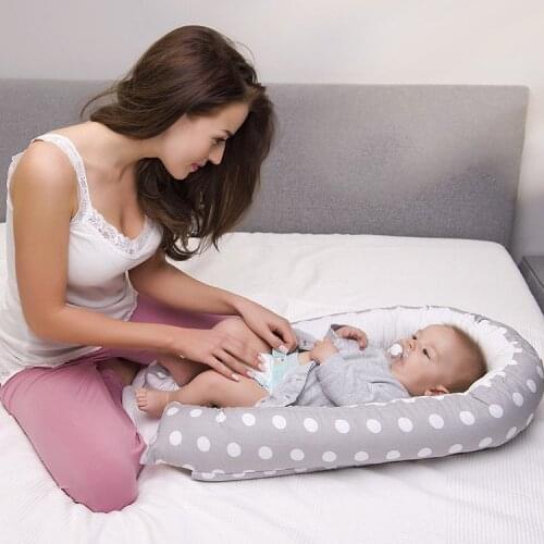 2019 Full Cotton U.s.a Baby Uterus Bionics Bed Portable Can Unpick And Wash Newborn Bed In Bed